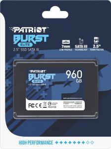 Dysk SSD Patriot Burst Elite 960GB 2.5" SATA III (PBE960GS25SSDR) 6