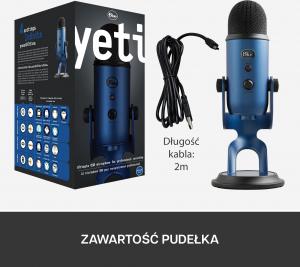 Mikrofon Blue Yeti USB Midnight (988-000232) 10