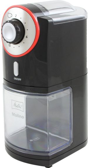 Młynek do kawy Melitta Molino - Elektryczny żarnowy młynek do kawy, z regulacją (1019-01) 2
