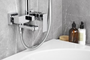 Zestaw prysznicowy KFA Logon z deszczownicą z baterią chrom (5136-915-00) 4