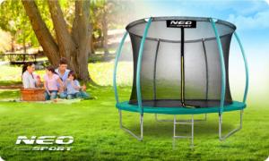 Trampolina ogrodowa Neo-Sport NS-10C181 z siatką wewnętrzną 10 FT 312 cm 6