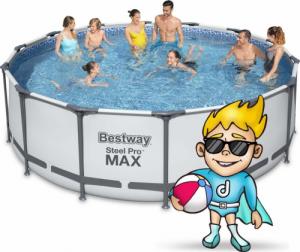 Bestway Basen stelażowy Steel Pro Max 427cm 19w1 (5612X) 4