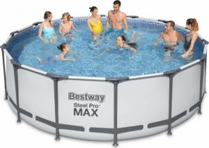 Bestway Basen stelażowy Steel Pro Max 427cm 19w1 (5612X) 5