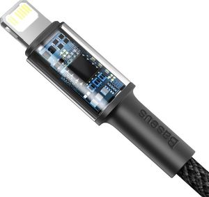 Kabel USB Baseus USB-C - Lightning 1 m Czarny (CATLGD-01) 4