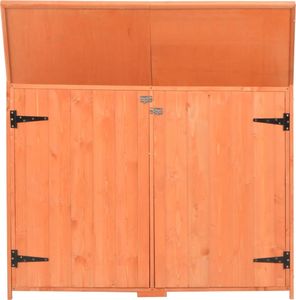 Szafa ogrodowa vidaXL 120x50x91 cm drewniany 170650 5
