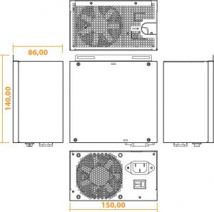Zasilacz SeaSonic ES2 400W (SSP-400ES2) 9
