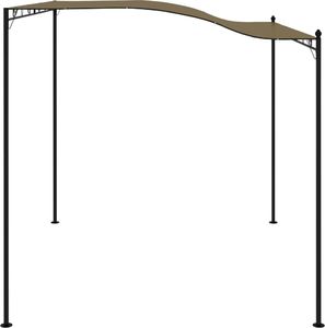 vidaXL Zadaszenie, 3 x 2,5 m, kolor taupe, 180 g/m 3