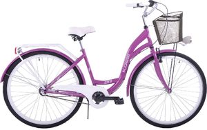 Kozbike (K5) Rower miejski damski 28 fioletowy 3 biegi 2