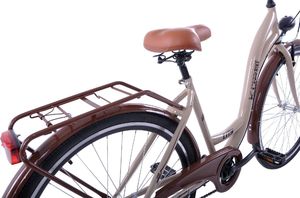 Kozbike (K29) Rower miejski 28 damski beżowo-brązowy 3S 4