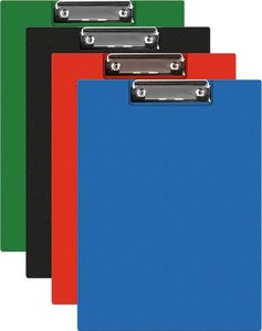 Q-Connect Clipboard Q-CONNECT teczka, PVC, A4 czerwony 2