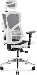 Krzesło biurowe Diablo Chairs V-Basic Biało-czarne 4