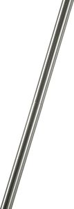 Lampa podłogowa Beliani Lampa podłogowa metalowa srebrna VISTULA 4