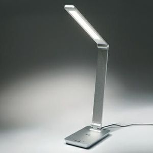 Lampka biurkowa Tiross srebrna  (TS1815-SREBRNA) 2