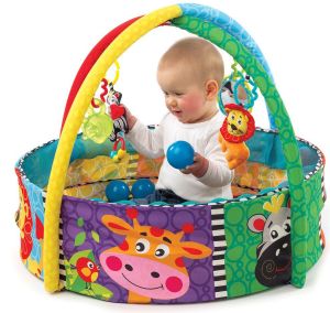 Playgro Mata edukacyjna z piłeczkami (337457) 6
