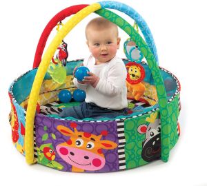 Playgro Mata edukacyjna z piłeczkami (337457) 7