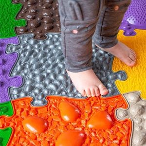 Askato Mata podłogowa ortopedyczna sensoryczna 8 elementów 3