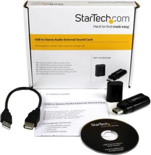 Karta dźwiękowa StarTech ICUSBAUDIOB 5