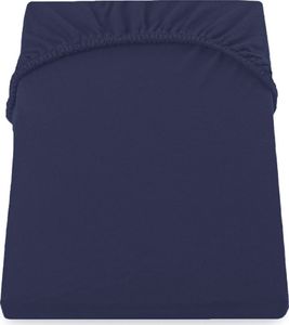 Decoking Prześcieradło Bawełniane Amber Navyblue 140-160x200+30 cm 5