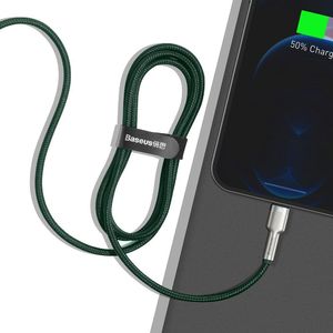 Kabel USB Baseus USB-C - Lightning 1 m Zielony (baseus_20210316152823) 10
