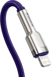 Kabel USB Baseus USB-C - Lightning 1 m Fioletowy (baseus_20210316153516) 7