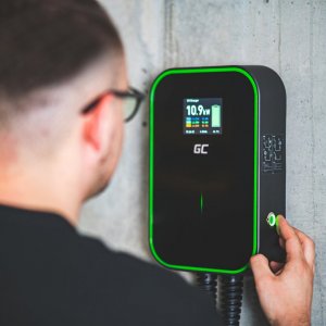 Ładowarka Green Cell Wallbox EV14 PowerBox 22kW Typ 2 6m 9