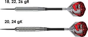 Harrows Rzutki Harrows SILVER ARROWS Eric Bristow Steeltip 24 gK 2