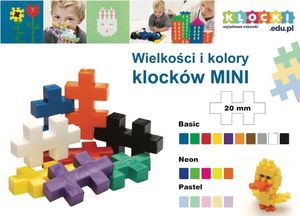 Plus Plus Klocki plastikowe Mini Pastel 300 el. 4