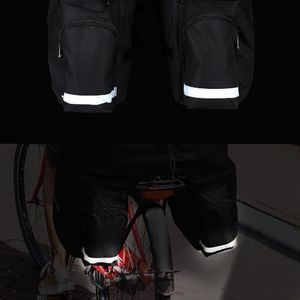Wozinsky Pojemna torba rowerowa 60 L na bagażnik czarny Wozinsky WBB13BK Uniwersalny 14