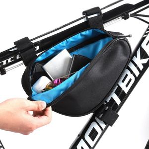 Wozinsky Torba rowerowa na ramę roweru 1,5 L czarny Wozinsky WBB11BK Uniwersalny 5