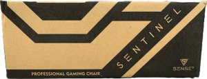 Fotel SENSE7 Sentinel - skórzany, czarny 19