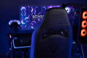 Fotel SENSE7 Vanguard czarno-czerwony 17