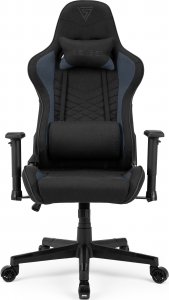 Fotel SENSE7 Spellcaster materiałowy czarno-niebieski 2