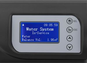 Zmiękczacz wody Uniprodo z automatycznym zaworem 15 l 3.3 W LCD 3