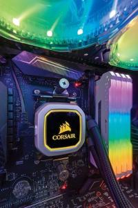 Pamięć Corsair Vengeance RGB PRO, DDR4, 32 GB, 3200MHz, CL16 (CMW32GX4M2E3200C16W) 6