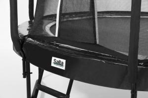 Trampolina ogrodowa Salta ogrodowa First Class z siatką wewnętrzną 10 FT 305 cm czarna 2