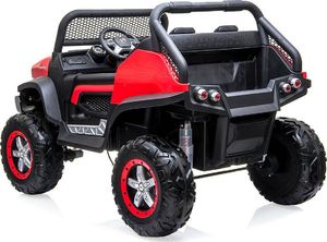 Lean Sport Auto na Akumulator Mercedes Unimog Czerwony 5
