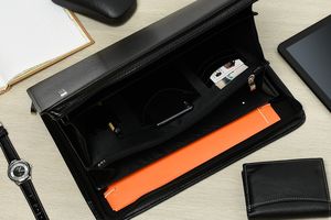 Beltimore Beltimore czarny męski biwuar aktówka teczka organizer dla handlowca I56 5