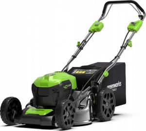 Kosiarka akumulatorowa Greenworks 40V Kosiarka akumulatorowa z napędem 46cm zestaw, ładowarka + 1 akumulator 4Ah (GD40LM46SPK4) 2