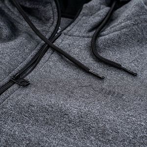 Elbrus BLUZA CHIANO DARK GREY MELANGE/BLACK L 4