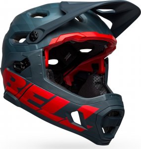 Bell Kask full face BELL SUPER DH MIPS SPHERICAL matte blue crimson roz. L (59-63 cm) (NEW) 2