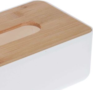 Bathroom Solutions Pojemnik chustecznik pudełko na chusteczki bambus 2