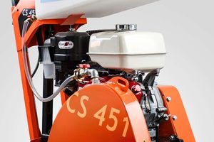 Norton Clipper CS451 D7 Piła Pilarka Przecinarka Spalinowa Jezdna Drogowa do betonu asfaltu budowlana 450mm 7KM Hatz 1B30 Diesel 3