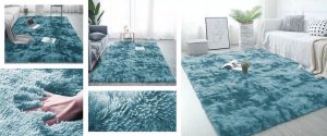 Strado Dywan Ombre Shaggy 140x200 OmbreNavy (Ciemny Niebieski) 3