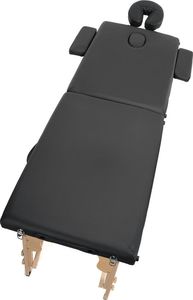 Bodyfit Stół, łóżko do masażu 2-segmentowe drewniane 4