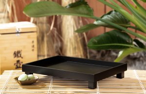 Bredemeijer Bredemeijer Isumi Bamboo Tray black 350x250x60 174001 3