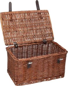 Bicycle Gear Koszyk rowerowy wiklinowy przód 45x30x25cm 2