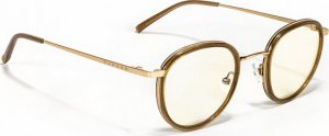 Okulary Gunnar GUNNAR Optiks Atherton okulary komputerowe - przezroczysta szyba, złoty 3