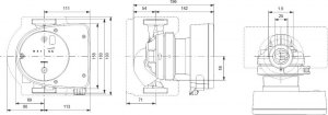 Grundfos Pompa CO MAGNA1 25-80 (99221213) 3