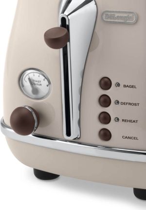 Toster DeLonghi Icona Vintage (CTOV 2103.BG) 3