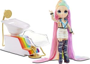 MGA Tęczowy Salon Fryzjerski Rainbow High z farbami 5